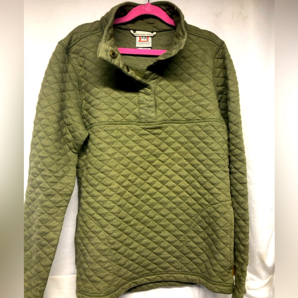 Quilted Sweater, Size Small. Lightly Used.